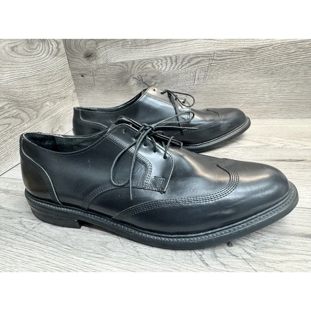 Executive Imperials Oxford Dress Shoes Mens 13 Leather Black Made In U.S.A